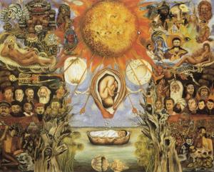 Artwork by Frida Kahlo (1907-54)