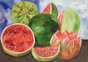 Artwork by Frida Kahlo (1907-54)