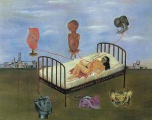 Artwork by Frida Kahlo (1907-54)