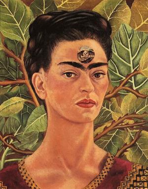 Artwork by Frida Kahlo (1907-54)