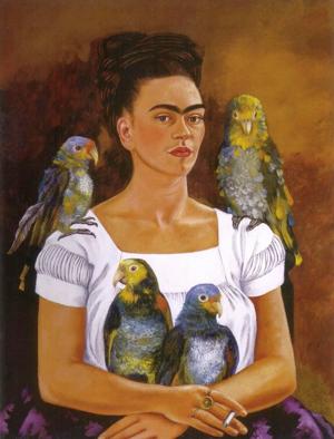 Artwork by Frida Kahlo (1907-54)