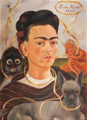 Artwork by Frida Kahlo (1907-54)