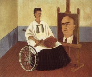 Artwork by Frida Kahlo (1907-54)