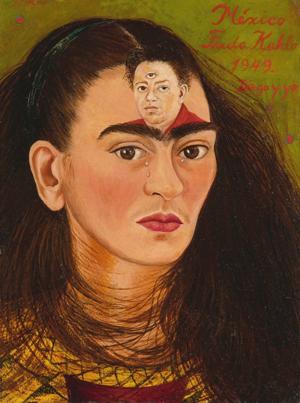 Artwork by Frida Kahlo (1907-54)