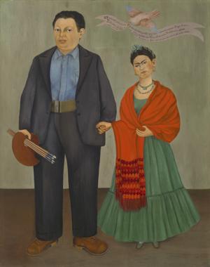 Artwork by Frida Kahlo (1907-54)