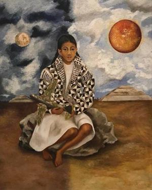 Artwork by Frida Kahlo (1907-54)